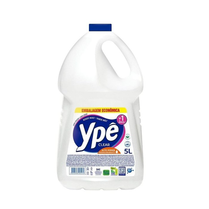 Detergente Ypê Clear 5L