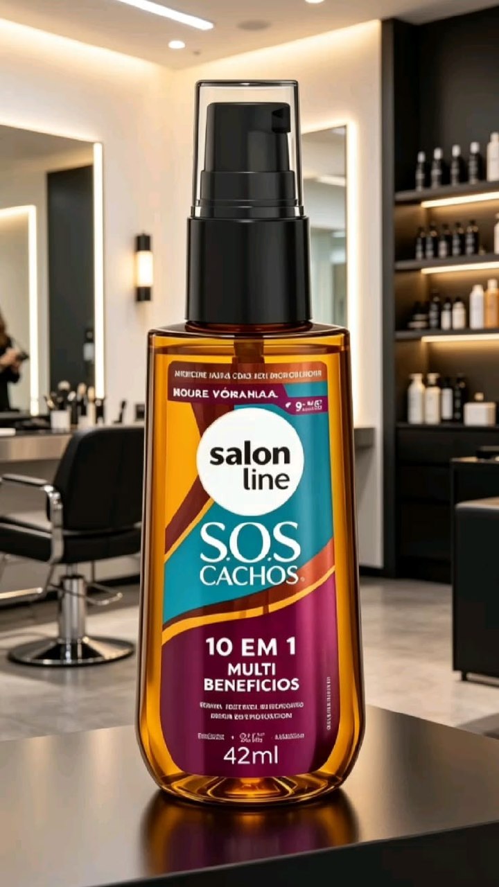 Óleo de Tratamento SOS Cachos 10 em 1 Multibenefícios 42ml