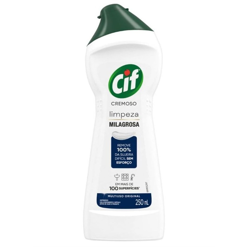 [2 UNIDADES] Cif Cremoso Limpeza Milagrosa 250ml