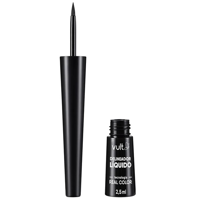 Delineador Liquido Preto Vult 2,5ml
