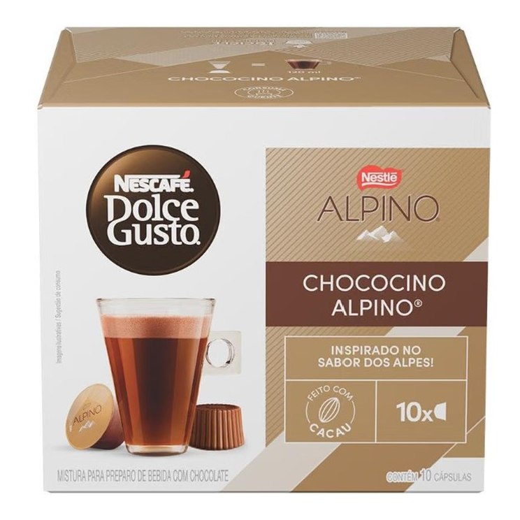 Dolce Gusto Nescafé Em Cápsula Alpino