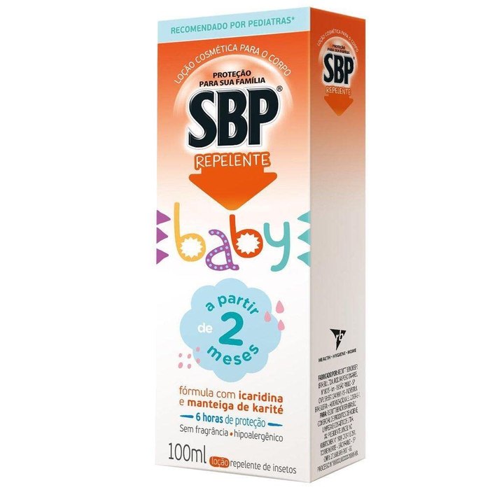 Repelente Loção Corporal com Icaridina SBP Baby 100ml