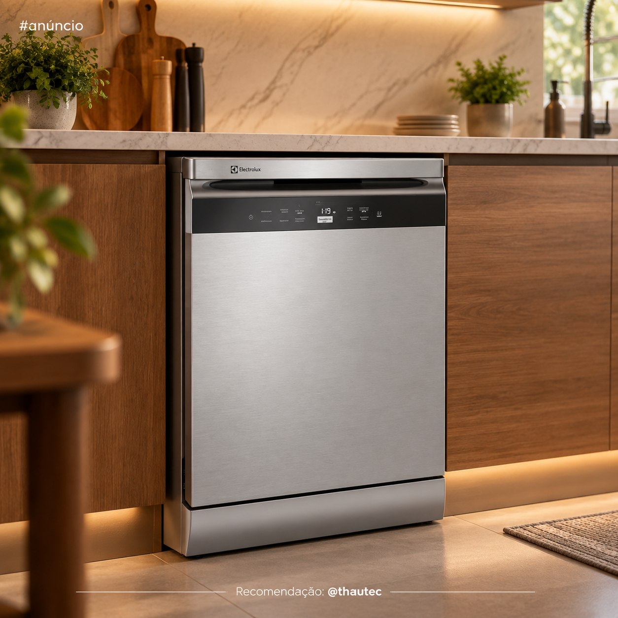 Lava-louças Electrolux 14 Serviços Inox com Função Higienizar Compras (LL14X) 110v