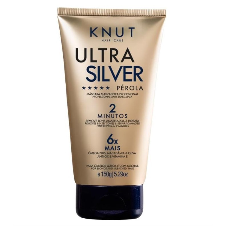 KNUT Hair Care Knut Ultra Silver Pérola 150G