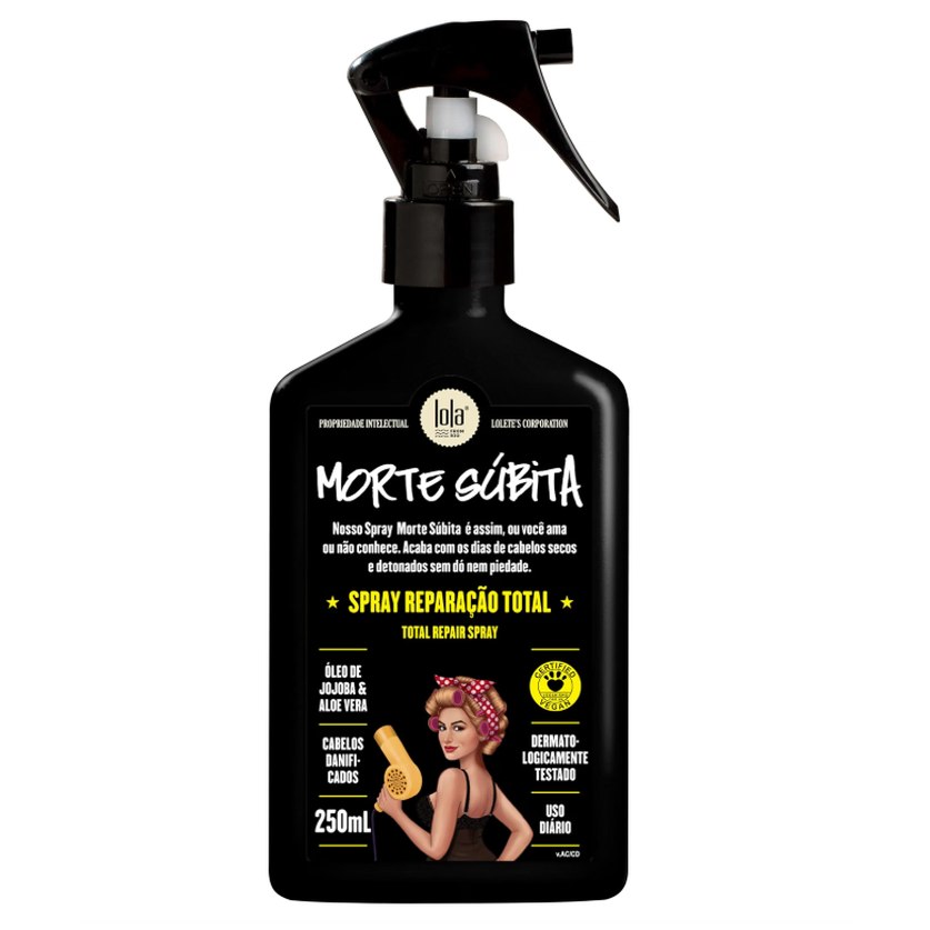 Morte Súbita Spray Reparação Total 250ml , Lola Cosmetics