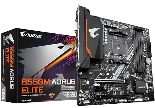 Placa Mãe Gigabyte B550M AORUS ELITE AM4