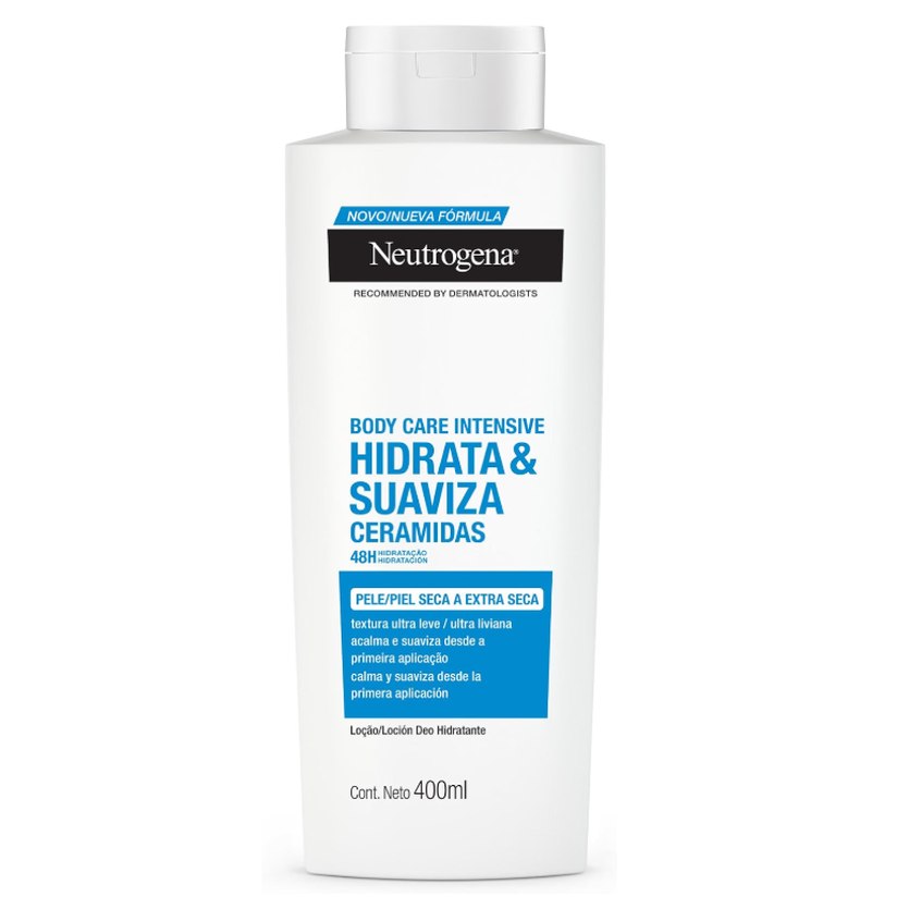 [2 UNIDADES] Neutrogena Hidratante Corporal Body Care Intensive Hidrata & Suaviza, 400ml