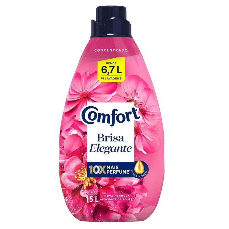 Comfort Amaciante Concentrado Brisa Elegante 1,5L