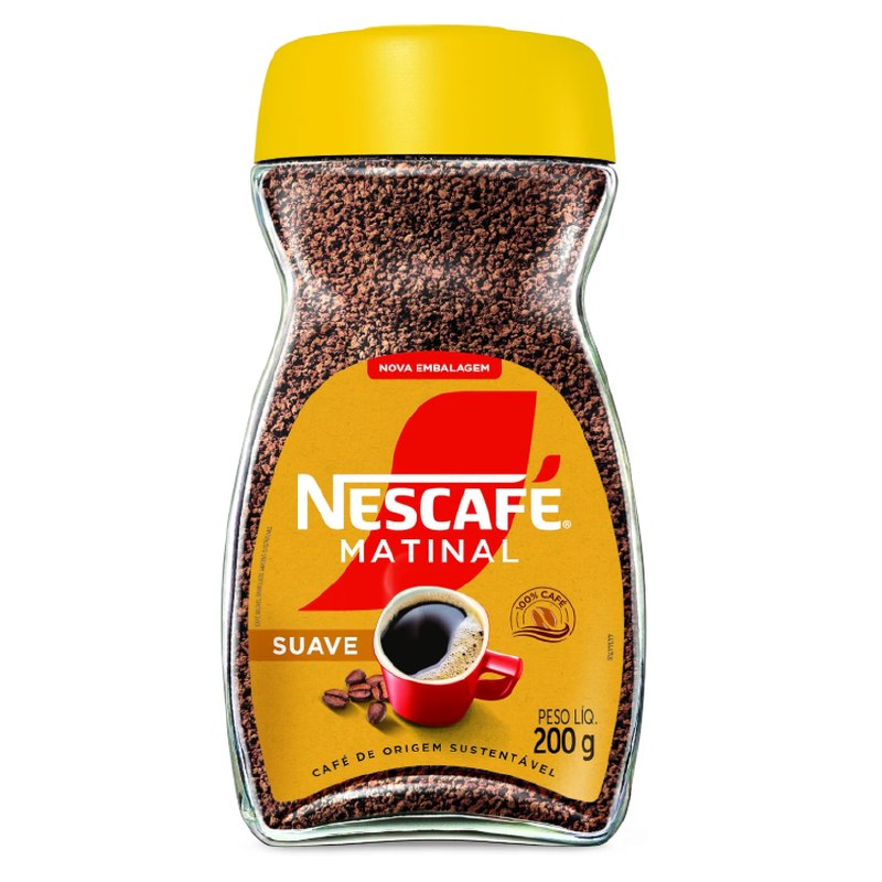 Café Solúvel NESCAFÉ Matinal Vidro 200g
