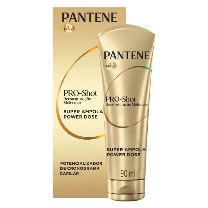 Super Ampola Power Dose Pantene PRO-Shot Reestruturação Molecular 90ml