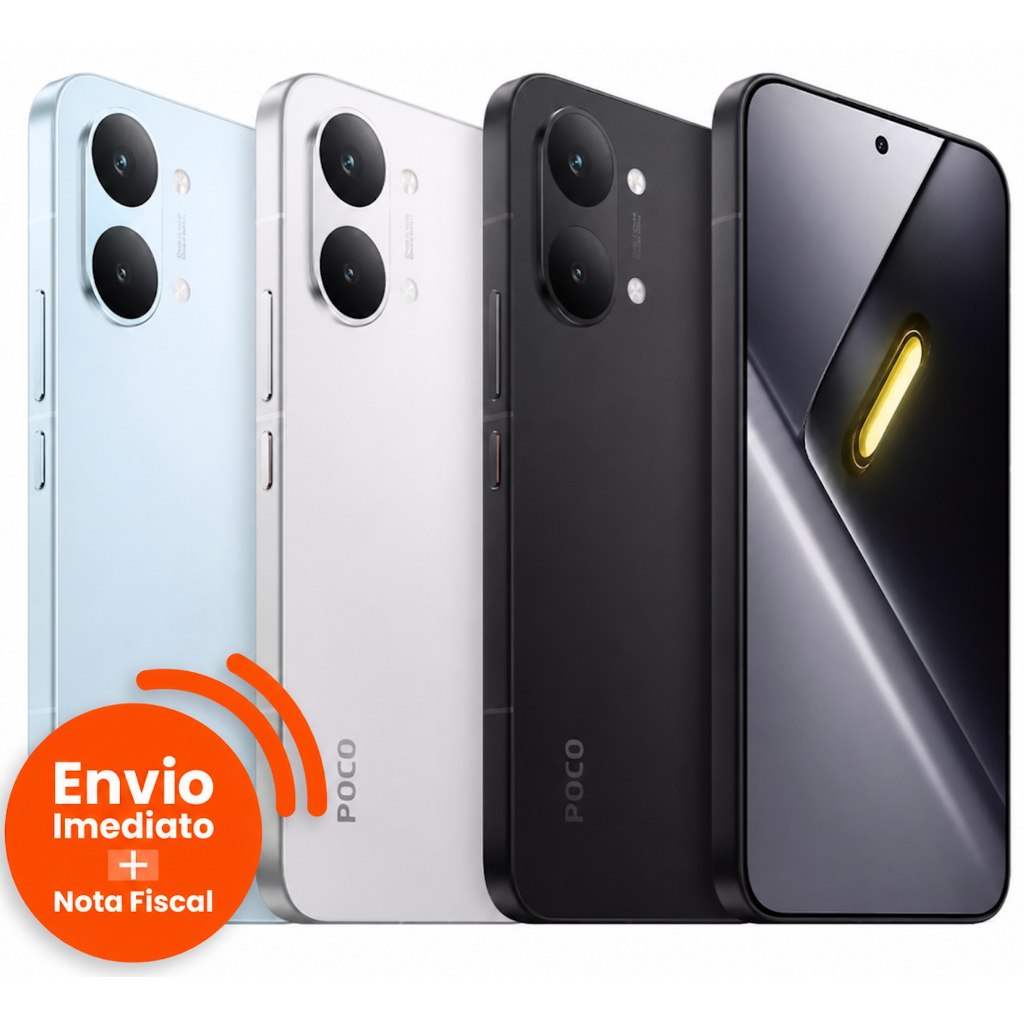 Celuar Xiaomi Poco X8 Pro 256Gb 5G Nfc Versão Global Original e Envio Imediato Com Nf