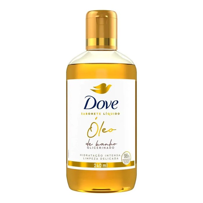 Óleo de Dove Banho Hidratação Intensa e Limpeza Delicada 240ml