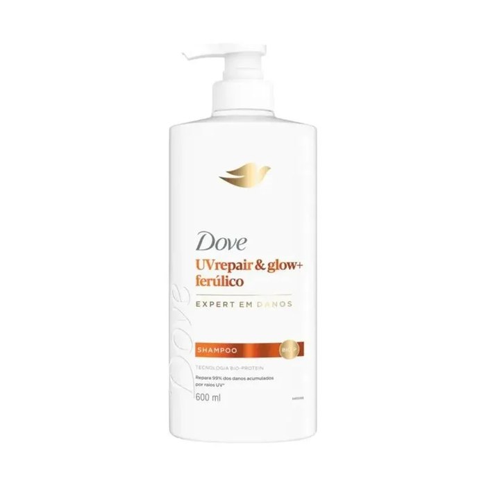 Shampoo Dove UV Repair & Glow + Ferúlico 600ml