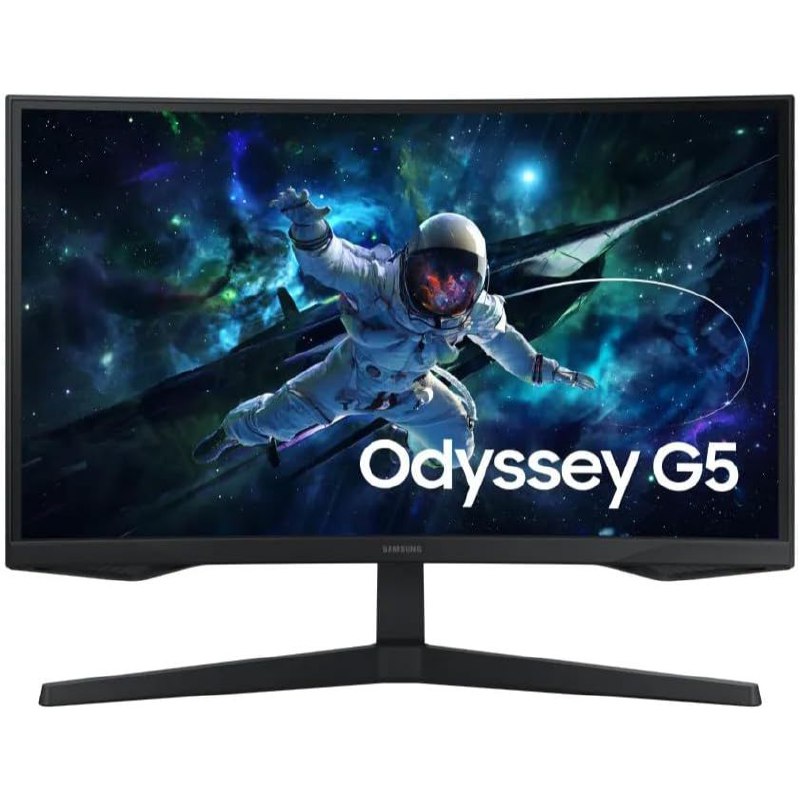 Monitor Samsung 27" Gamer Odyssey G5 Led/Va Ls27cg552elmzd