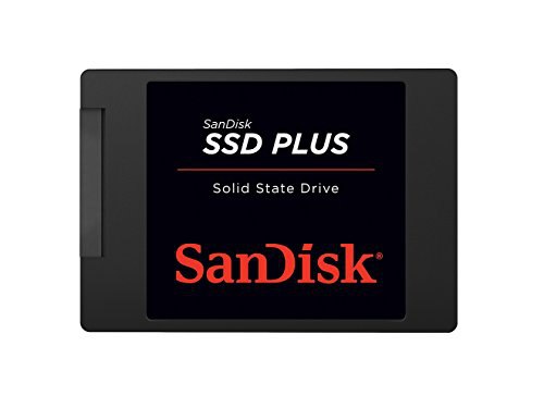 SANDISK Unidade de estado sólido interna SSD Plus de 1 TB SATA III 6 Gb/s, 7 mm, velocidades de leitura/gravação de até 545 MB/s / 515 MB/s SDSSDA-1T00-G28