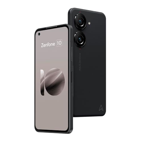 Celular Asus Zenfone 10, Snapdragon 8 Gen 2, 8GB, 256 GB, Android 12, Tela 5,92" Amoled, Midnight Black - AI2302-2A061BR