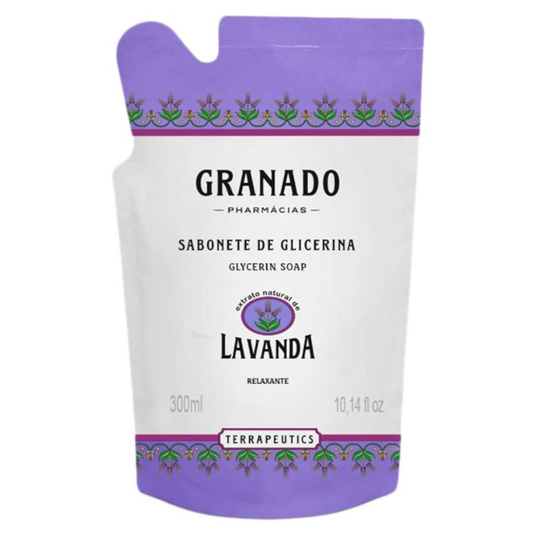 Granado Refil Sabonete Terrapeutics, Lavanda, 300ml