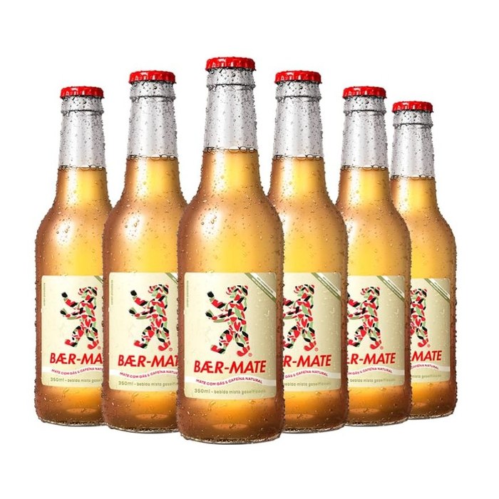 Baer-Mate Long Neck 350ml, pack de 6 unidades