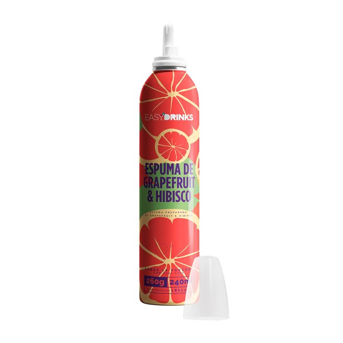 Espuma Easy Drinks Grapefruit & Hibisco para Drinks