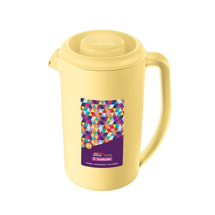 Jarra Plástica de 2 Litros Sanremo Linha Vac Freezer
