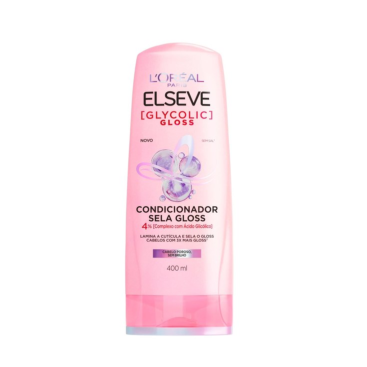 Condicionador L'Oréal Paris Elseve Glycolic Gloss 400ml