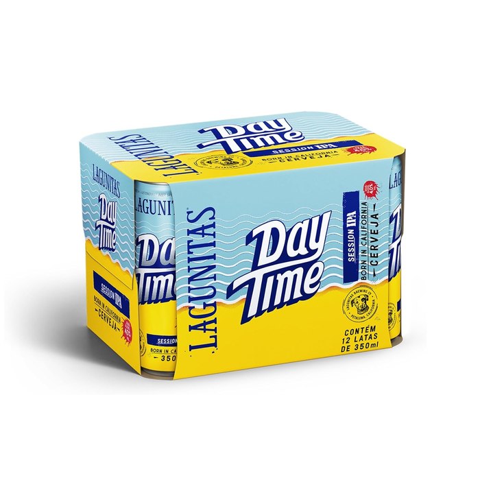 Cerveja Lagunitas Day Time Session IPA Pack 12 Latas 350ml