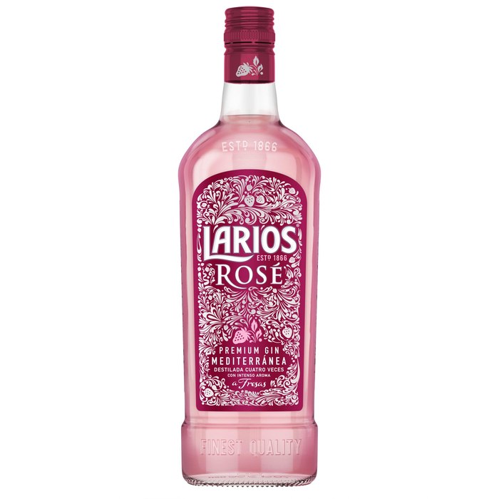 Gin Espanhol Larios Rosé 700ml