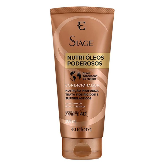 Condicionador Eudora Siàge Nutri Óleos Poderosos 200ml