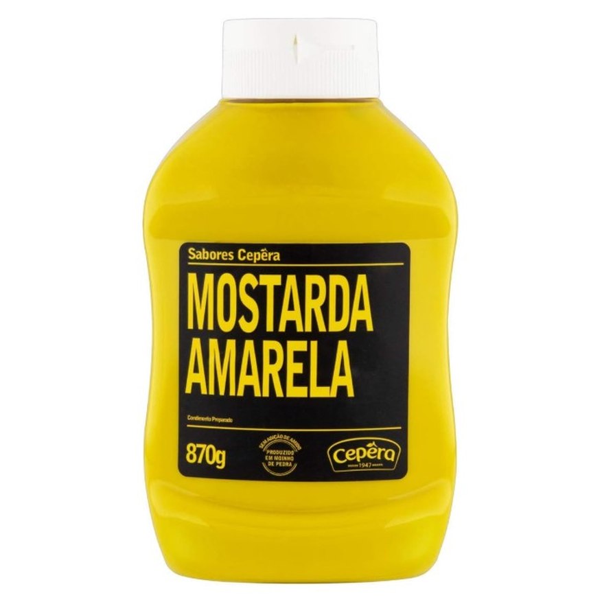Mostarda Amarela Sb. Cepera 870g