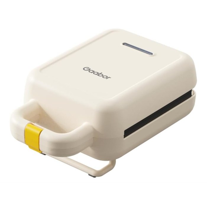 Mini Sanduicheira Elétrica Grill Antiaderente 600w 127v - Gaabor