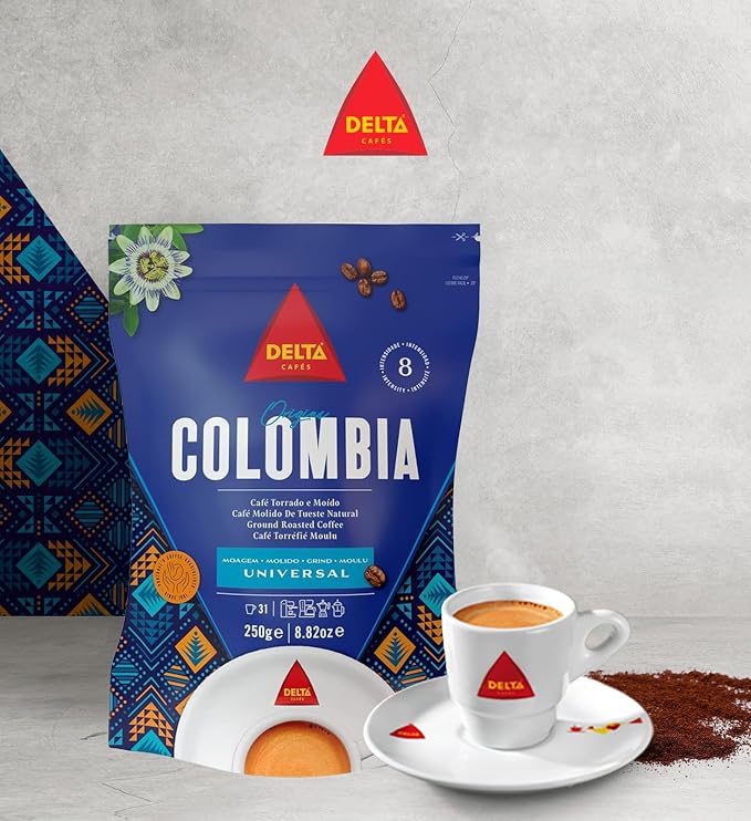 Delta Q Café Torrado e Moído Colômbia 250g