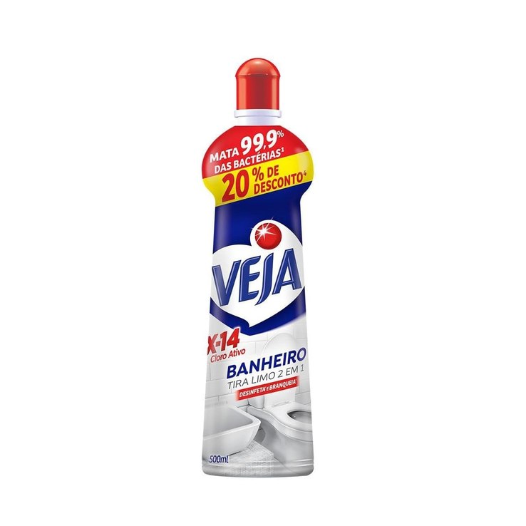 Veja Banheiro X14 Tira Limo 500ml