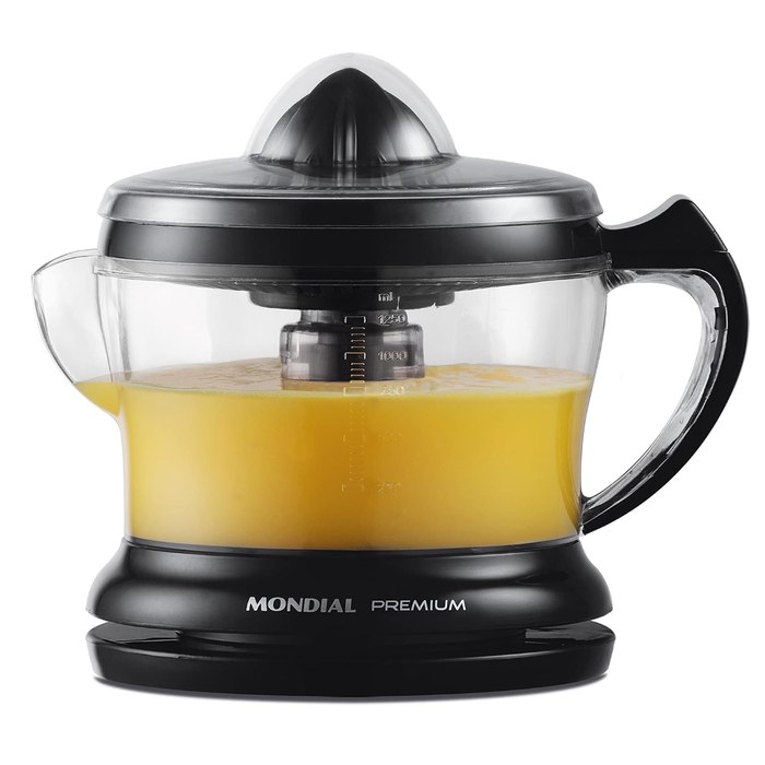 MONDIAL Espremedor Premium, Preto, 30W