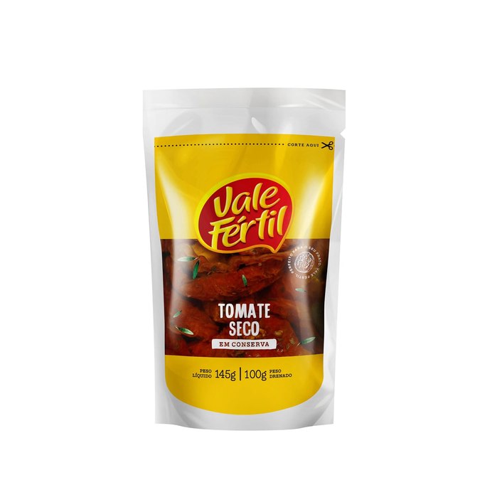 Tomate Seco em Conserva Vale Fértil 100g