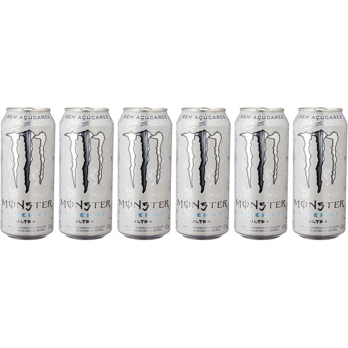 Pack 6 Monster Ultra 473ml