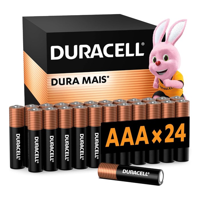 Duracell Pilhas Alcalinas Palito Pack 24 Unidades