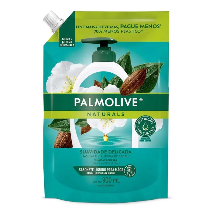 Sabonete Líquido Palmolive Naturals Suavidade Delicada 900ml