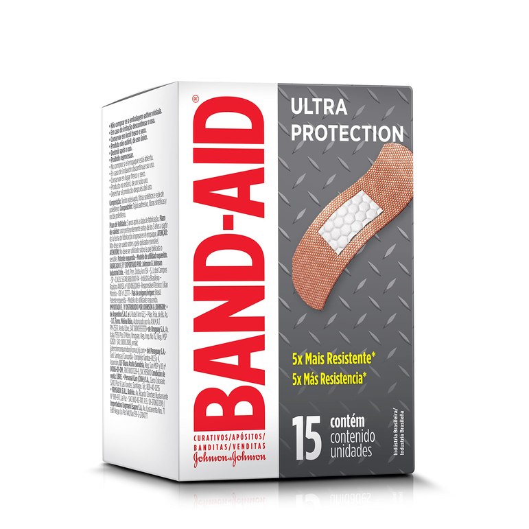 Curativos Adesivos Band-Aid Ultra Protection 15 Unidades