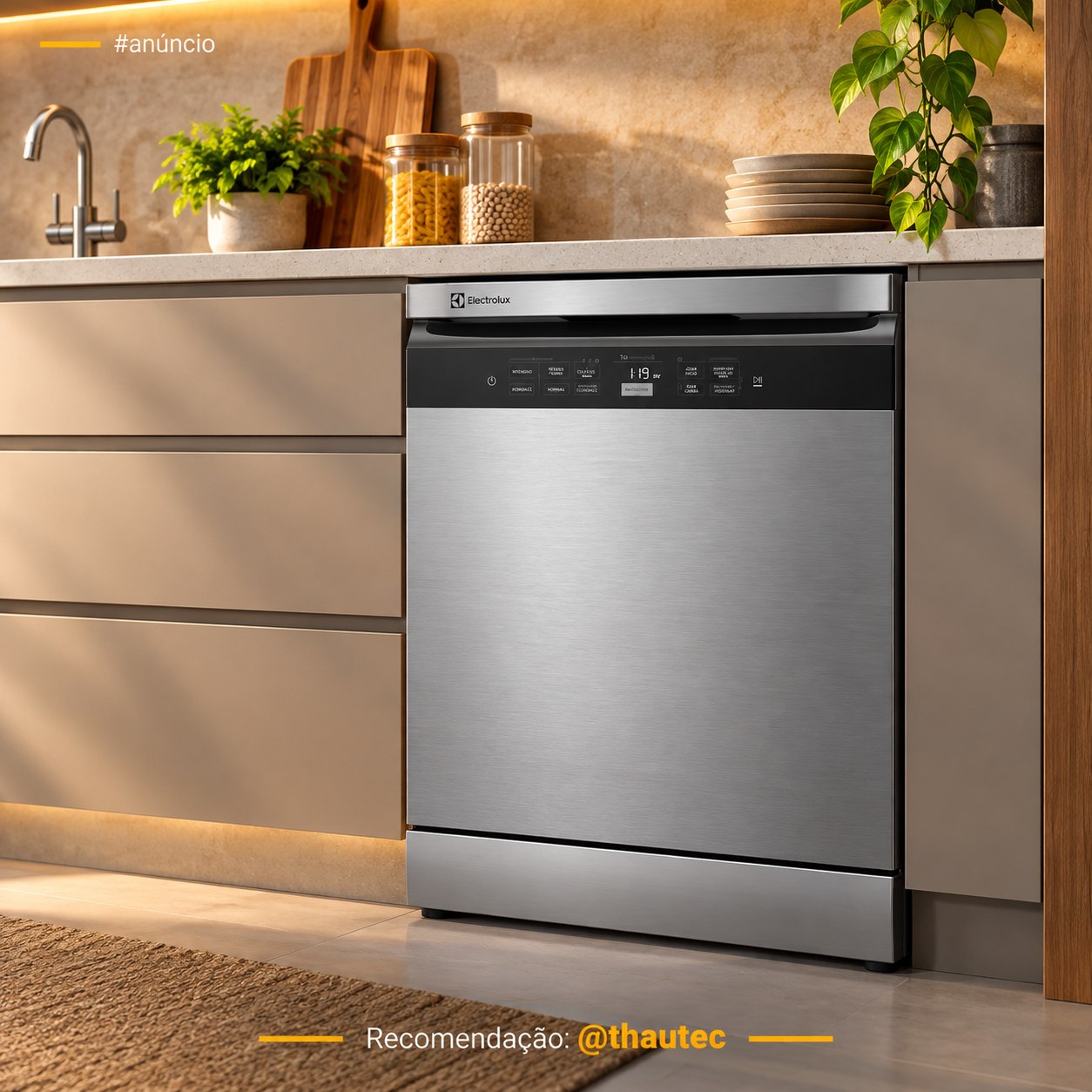 Lava-Louças Electrolux 14 Serviços Inox com Função Higienizar Compras (LL14X)
