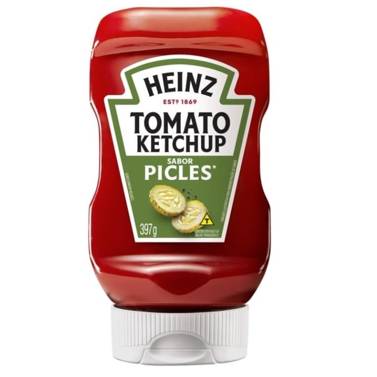 [5 UNIDADES] Heinz Ketchup Picles 397g