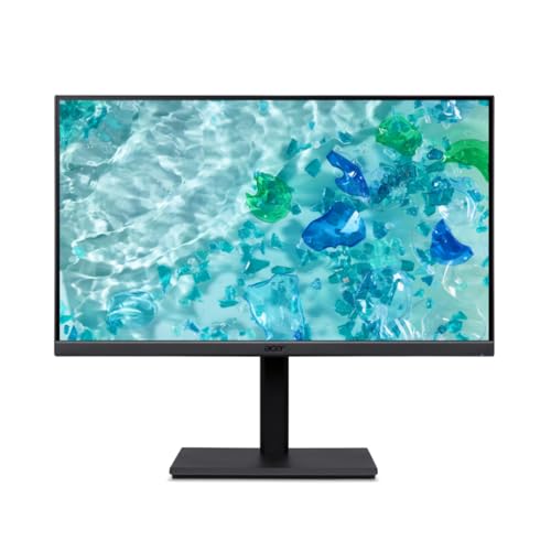 Monitor Acer Vero B247Y GBMIPRZX 23.8H” LED IPS 120Hz 85% de PCR Adaptive-Sync Pivô 90º Selo Energy star