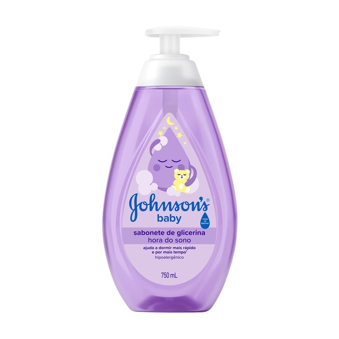Sabonete Líquido Johnson's Baby Hora do Sono Lavanda 750ml