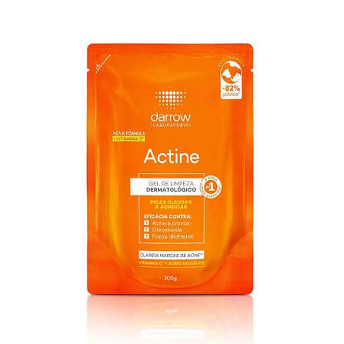 Gel de Limpeza Dermatológico Facial Darrow Actine 300g Refil