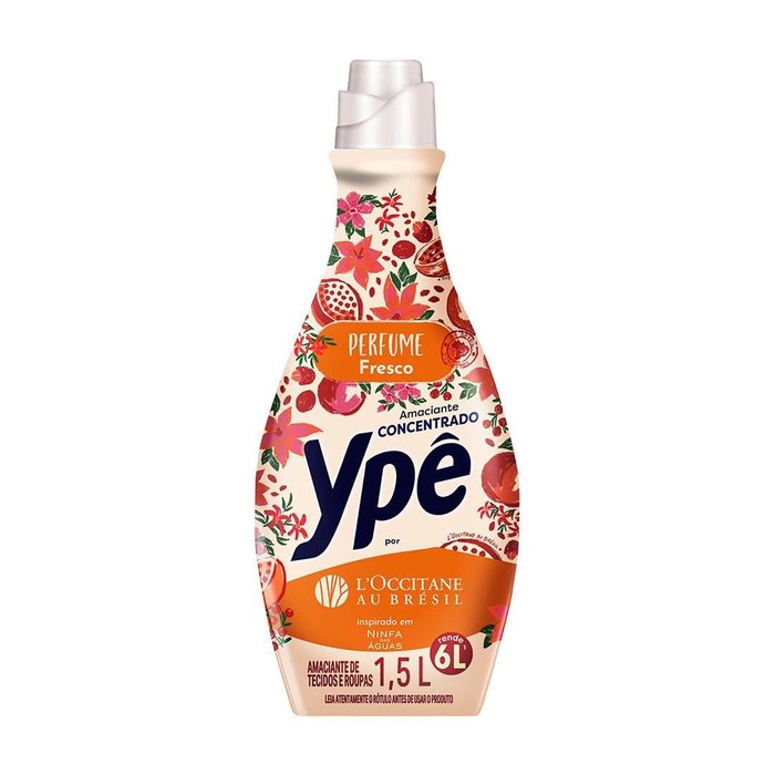 Amaciante Concentrado Ypê Ninfa das Águas 1,5l