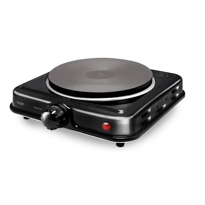 Fogão Elétrico Portátil Cooktop Elgin Single Cook 1 Boca - 110V