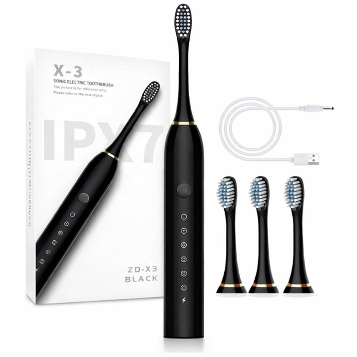 Escova de Dente Elétrica Recarregável Bivolt