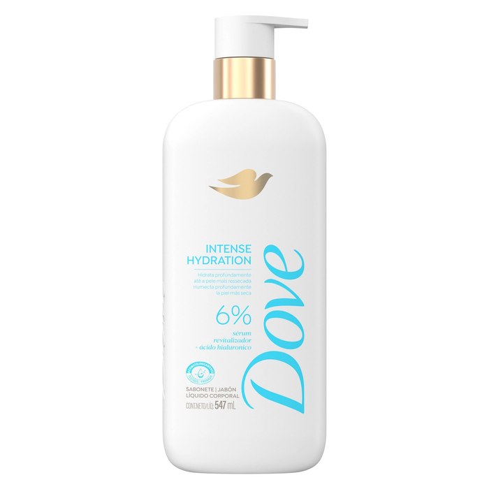 Sabonete Líquido Sérum Dove Intense Hydration 547ml