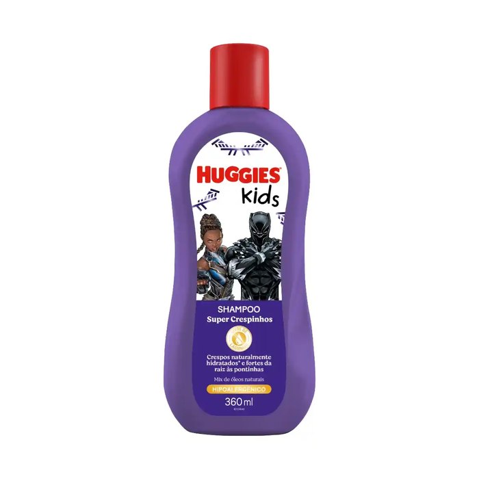 Shampoo Huggies Kids Super Crespinhos 360ml