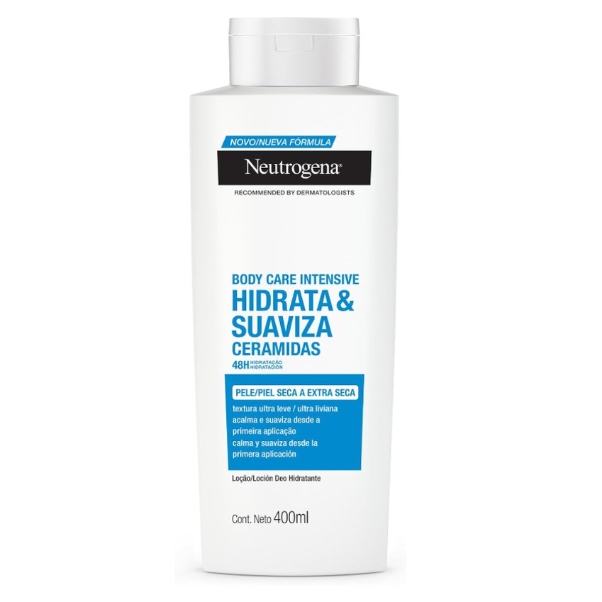 Neutrogena Hidratante Corporal Body Care Intensive Hidrata & Suaviza, 400ml