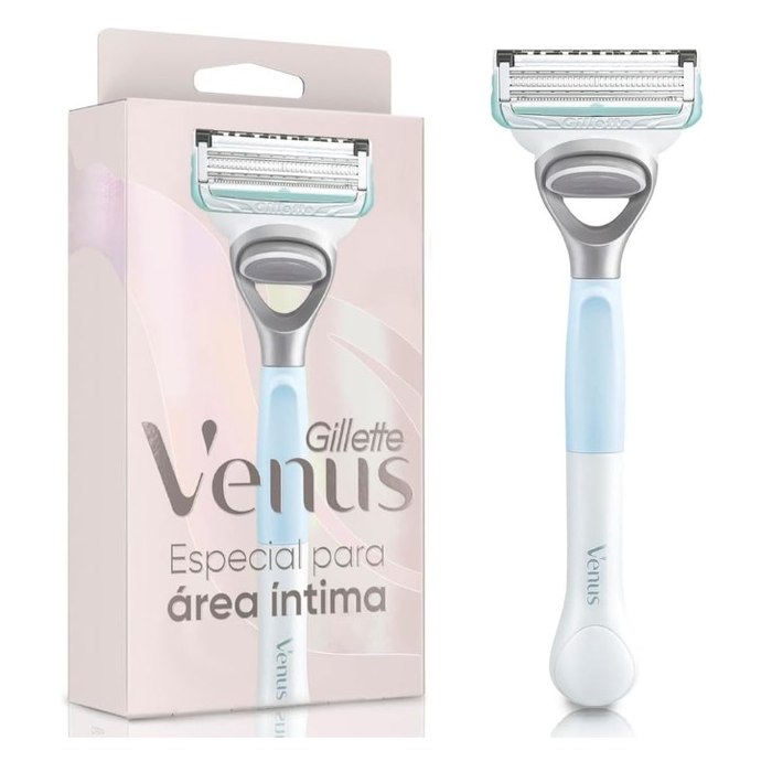 Gillette Venus para Área Íntima, Aparelho de Depilação Íntima 1 Unidade